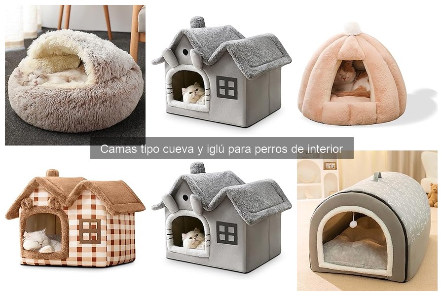 Mejores camas tipo cueva para perros en 2023: comparativa