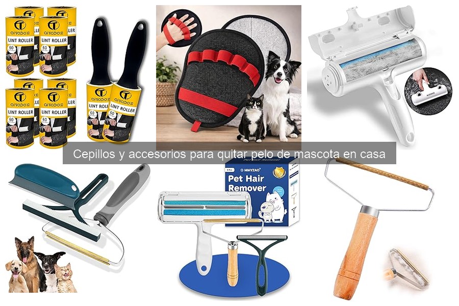 Mejores cepillos para quitar pelo de mascotas en casa