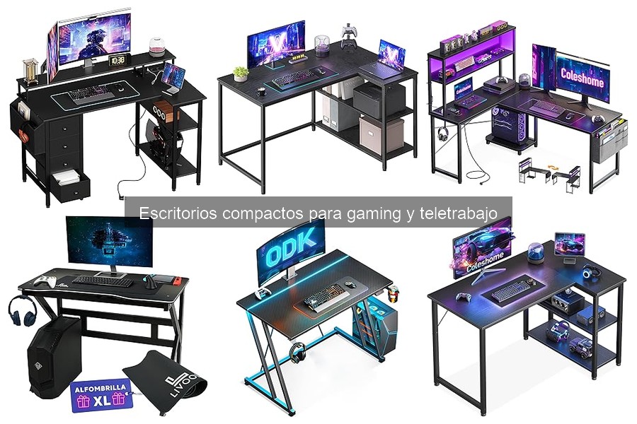 Mejores Escritorios Compactos para Espacios Pequeños 2023