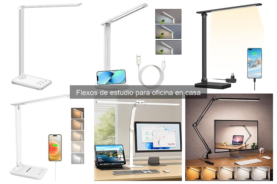 Mejores flexos de estudio para espacios pequeños