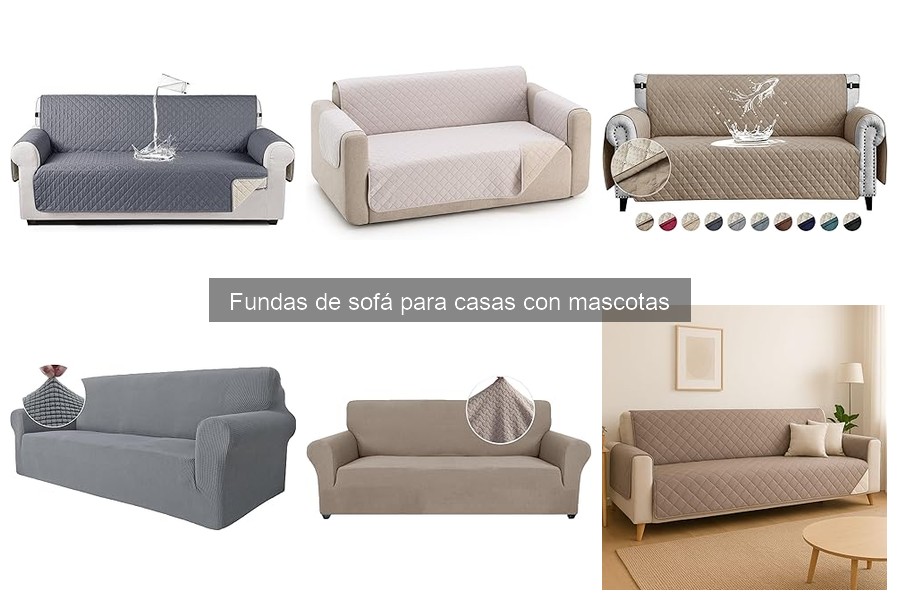 Mejores fundas de sofá para perros y gatos: comparativa 2023