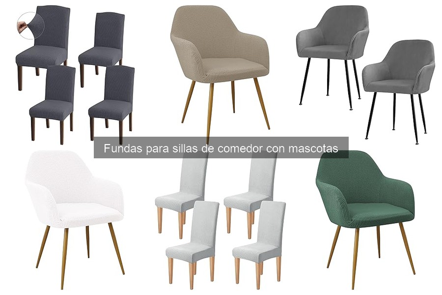 ** Mejores fundas para sillas de comedor con mascotas en 2023