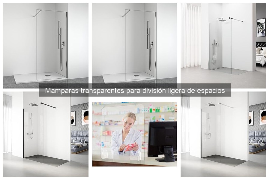Mejores mamparas transparentes para oficinas en casa pequeñas