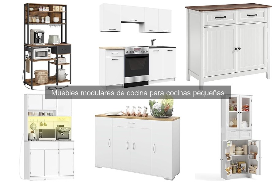 Mejores marcas de muebles modulares para cocinas pequeñas