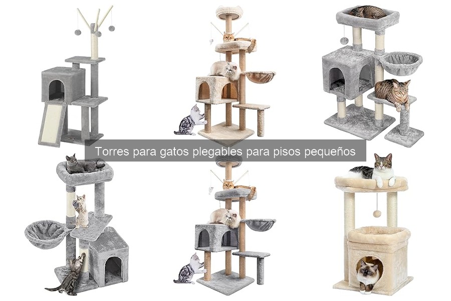 Mejores marcas de torres para gatos plegables en 2023
