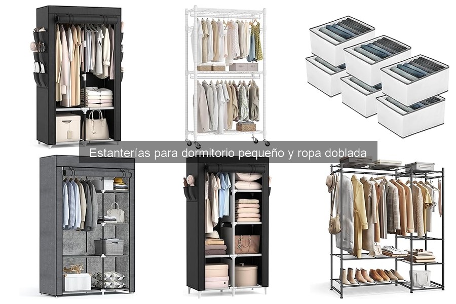 Mejores materiales para estanterías en dormitorios pequeños