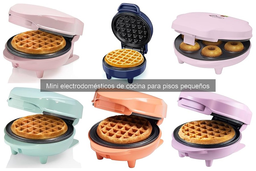 Mejores mini electrodomésticos para pisos pequeños