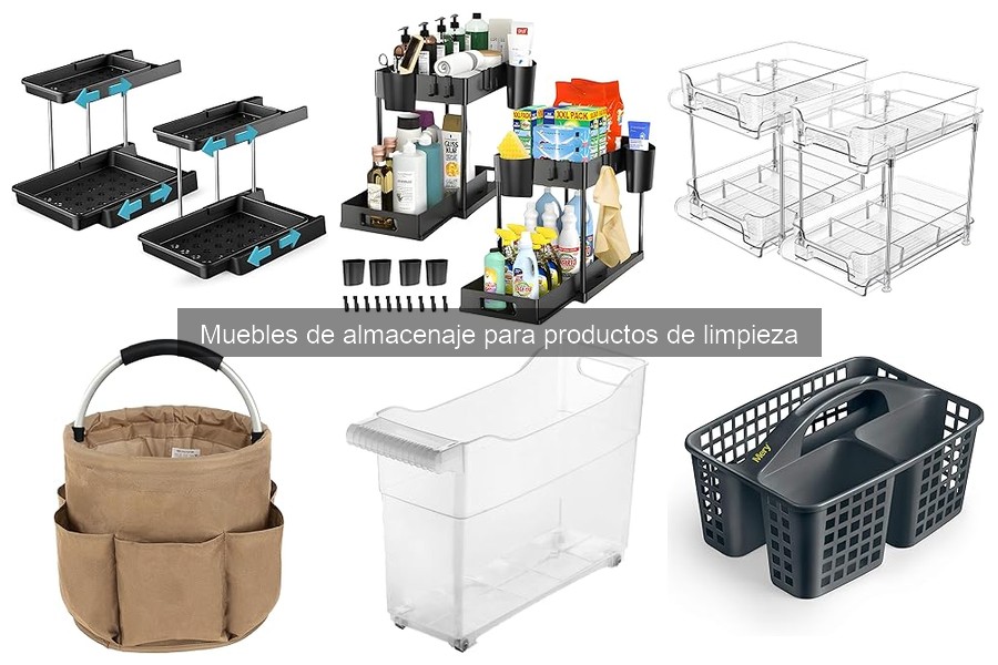 Mejores Muebles de Almacenaje para Productos de Limpieza
