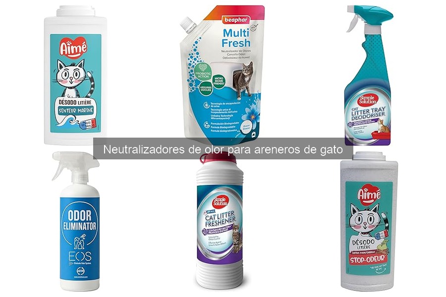 Mejores neutralizadores de olor para areneros de gato en 2023