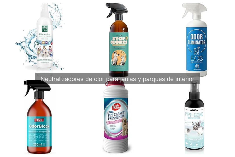 Mejores neutralizadores de olor para jaulas de gatos y perros