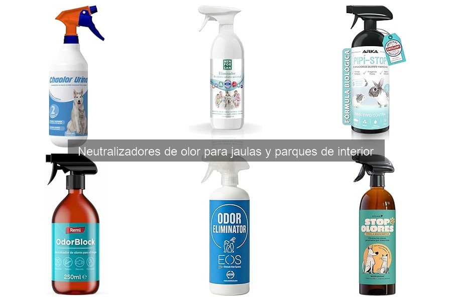 Mejores neutralizadores de olor para jaulas de mascotas