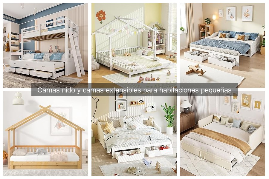 Mejores ofertas de camas nido para habitaciones pequeñas