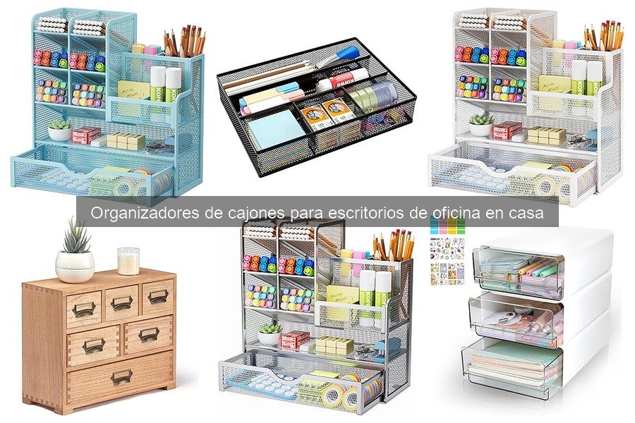 Mejores organizadores de cajones para oficinas pequeñas