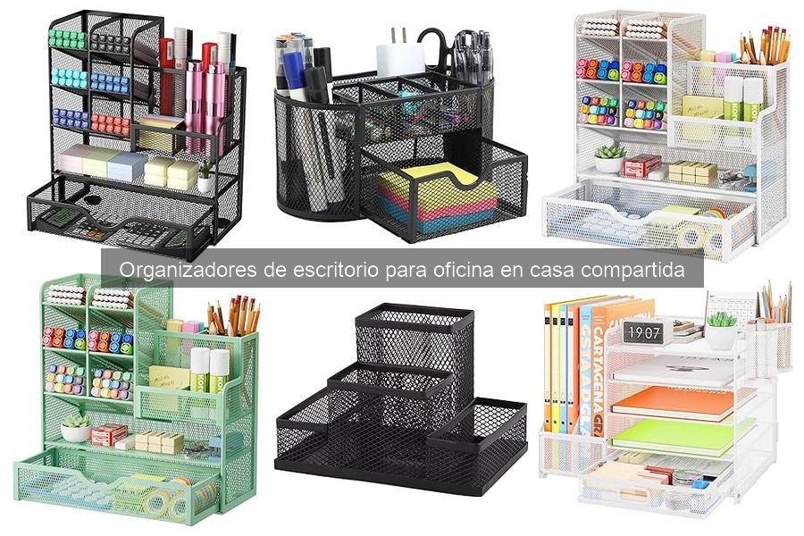 Mejores organizadores de escritorio para oficinas compartidas
