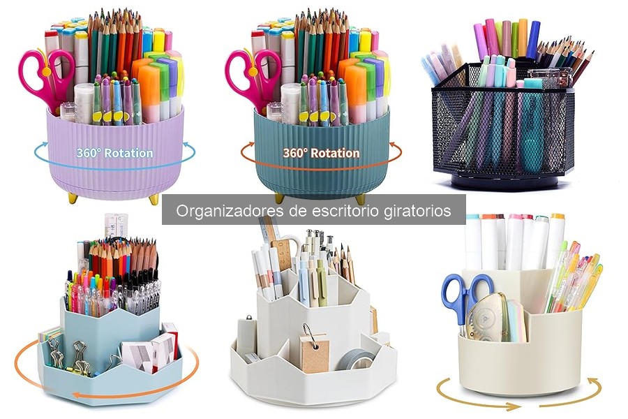 Mejores organizadores giratorios para espacios reducidos