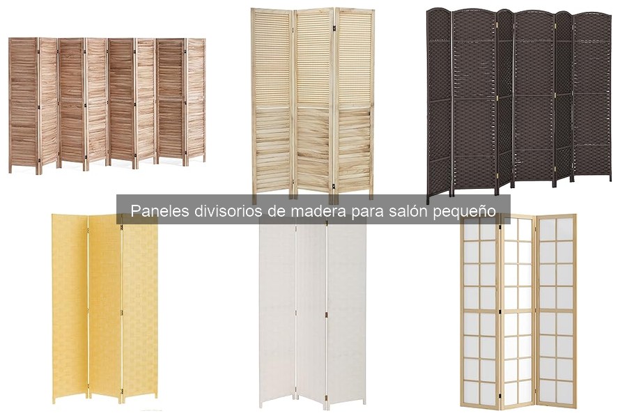 Mejores paneles divisorios de madera para oficinas en casa