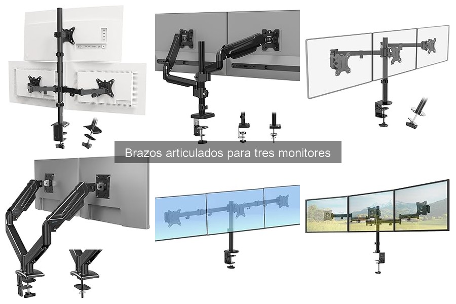 Mejores Prácticas para Cuidar Brazos Articulados de Monitores