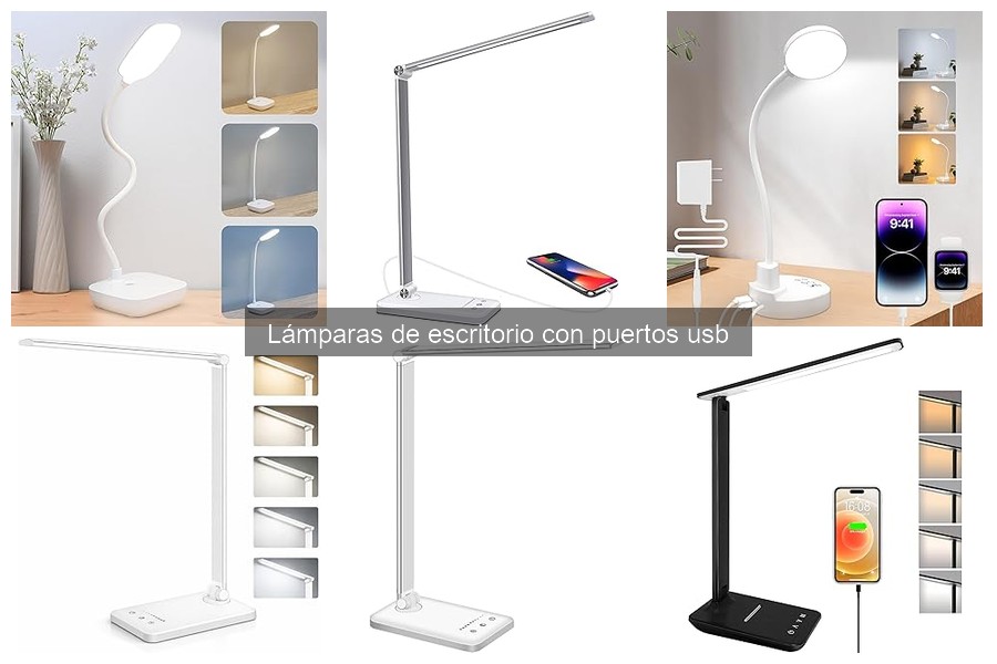 Mejores Prácticas para Lámparas de Escritorio con USB