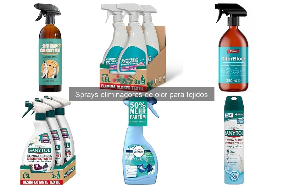 Mejores precios y dónde comprar sprays eliminadores de olor