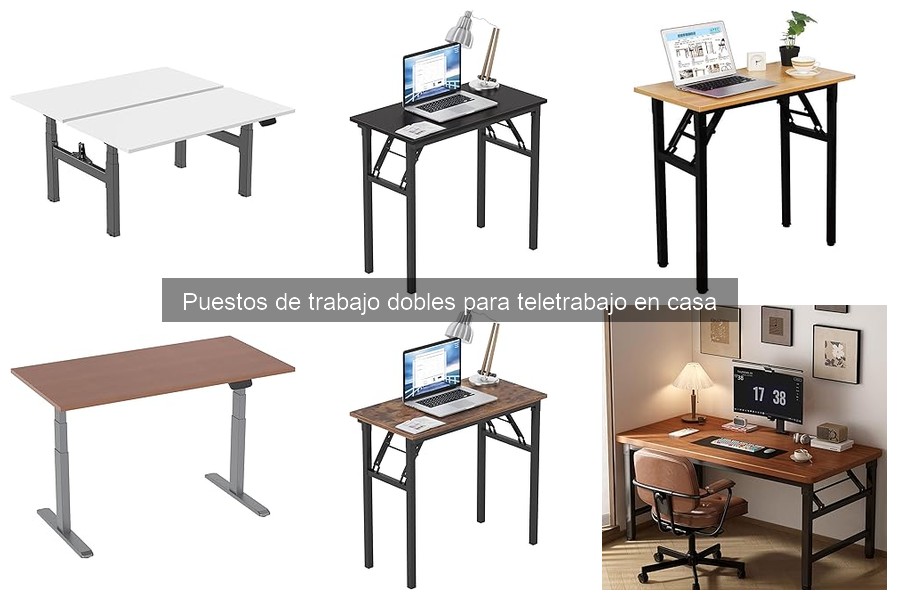 Mejores puestos de trabajo dobles para pisos pequeños