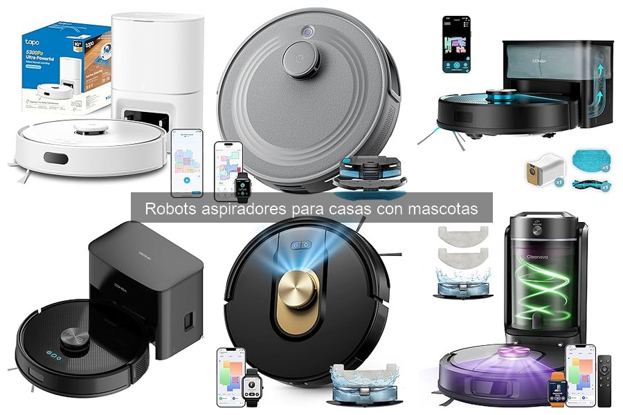 Mejores robots aspiradores para hogares con mascotas