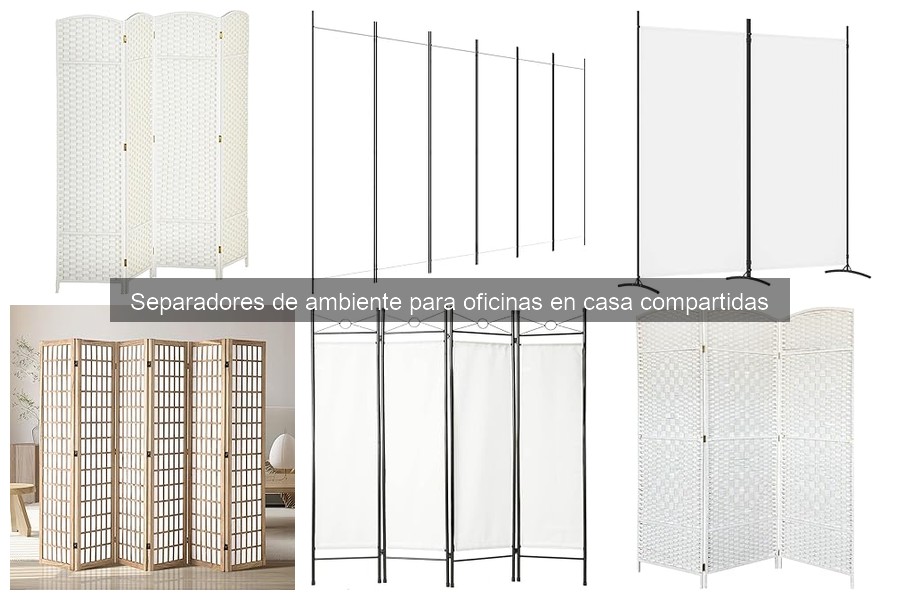 Mejores separadores de ambiente para pisos pequeños