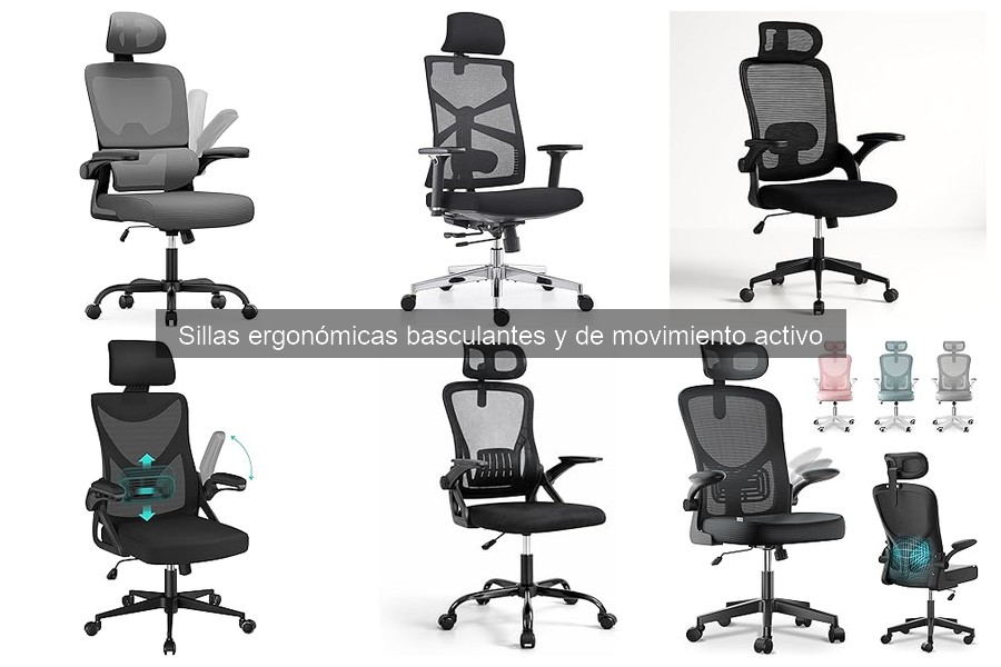 Mejores sillas ergonómicas basculantes para trabajar desde casa