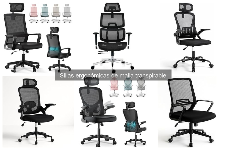 Mejores sillas ergonómicas de malla para teletrabajar
