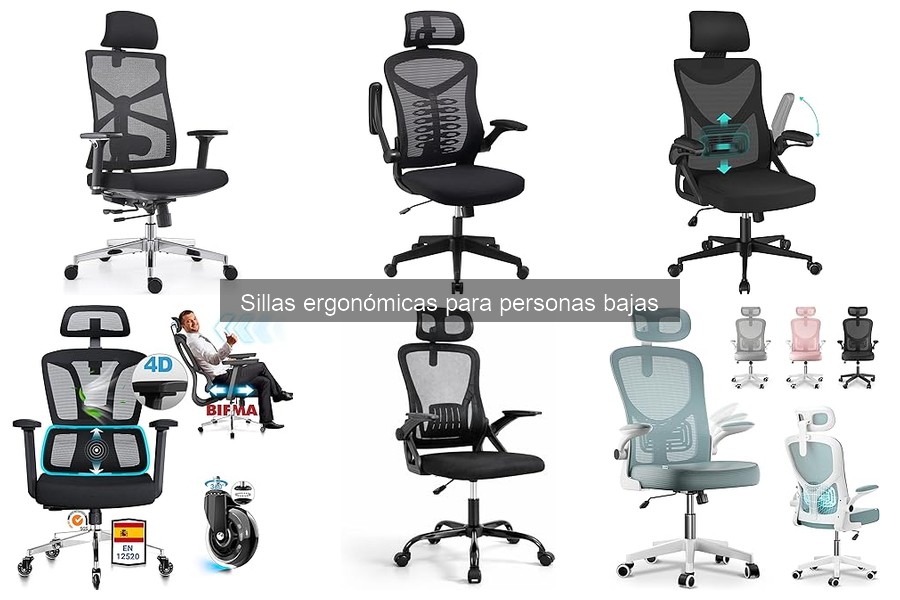 Mejores sillas ergonómicas para personas bajas en 2023