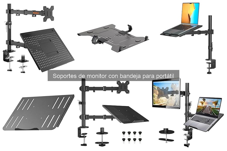 Mejores Soportes de Monitor con Bandeja para Portátil 2023