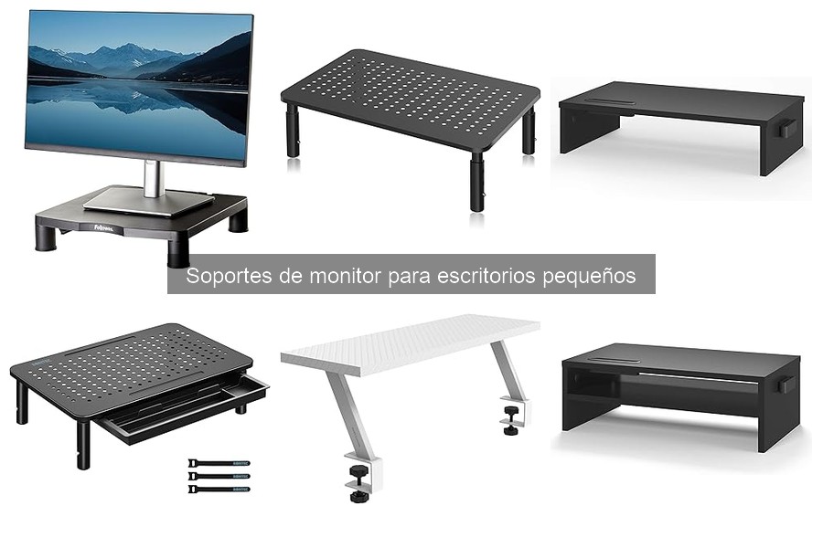 Mejores soportes de monitor para escritorios pequeños