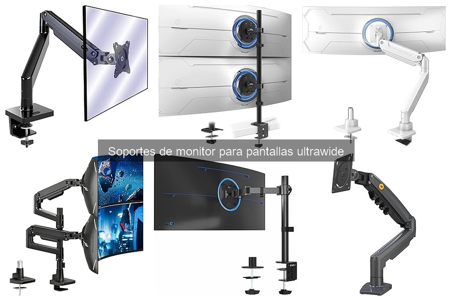 Mejores soportes de monitor ultrawide en 2023: comparativa