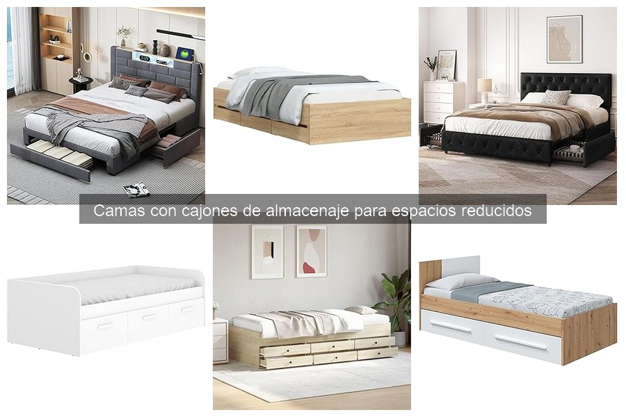 Mejores tiendas para comprar camas con cajones de almacenaje
