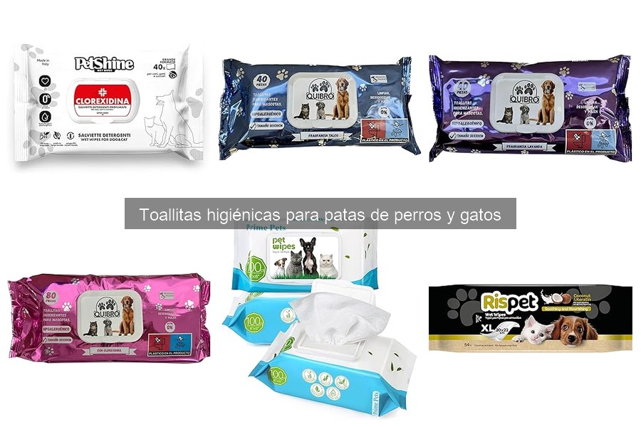 Mejores toallitas higiénicas para mascotas: comparativa 2023