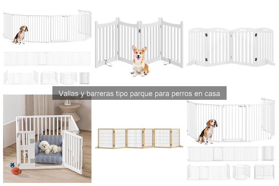 Mejores vallas tipo parque para perros pequeños en casa
