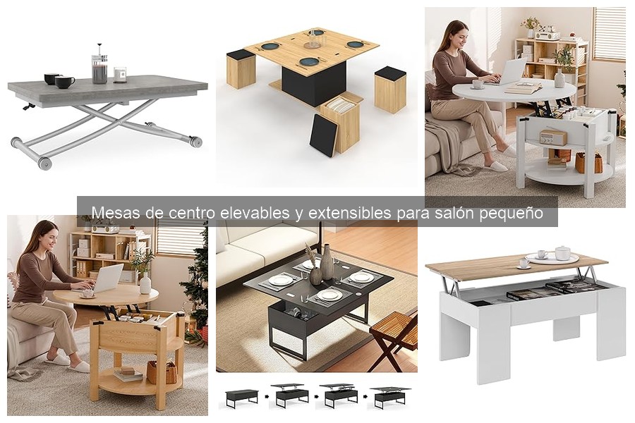 Mesas de Centro Elevables y Extensibles: ¿Qué son?
