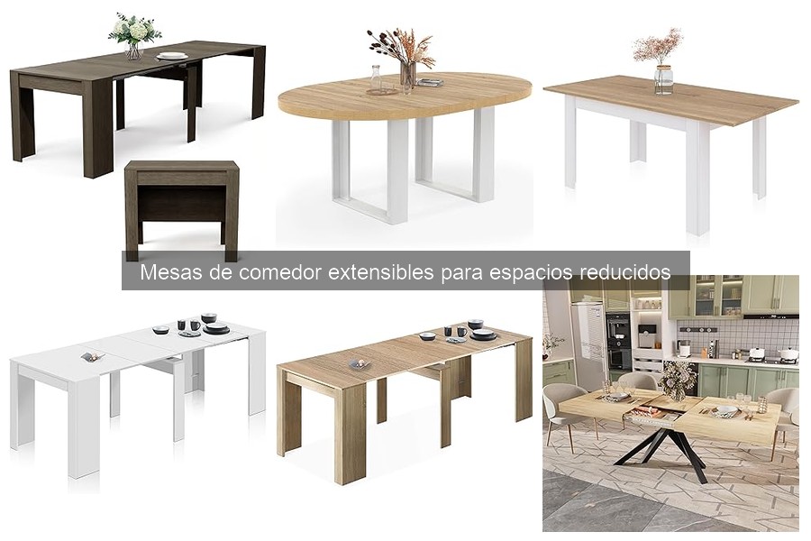 Mesas de Comedor Extensibles: Ideal para Espacios Reducidos