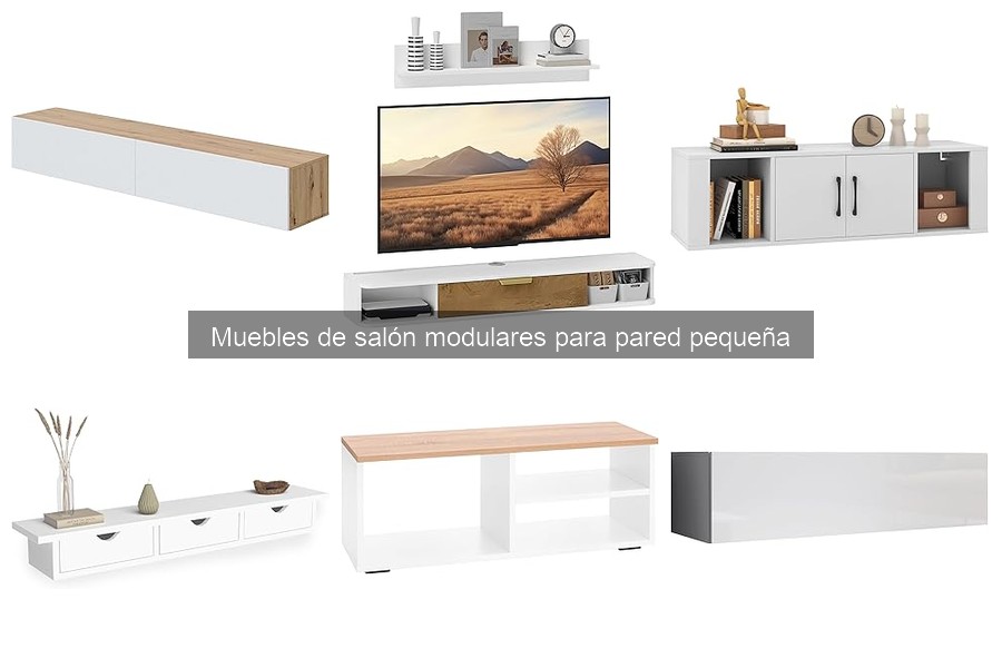 Muebles de salón modulares económicos: dónde comprarlos