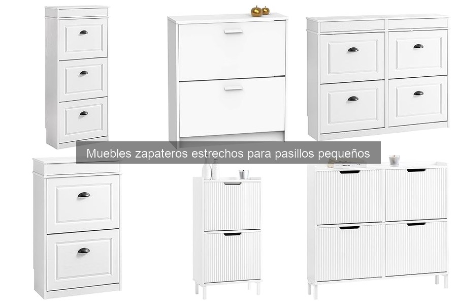 Muebles zapateros estrechos: definición y ventajas clave