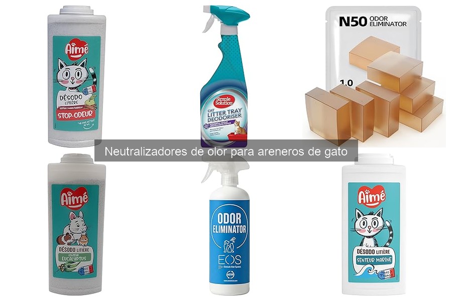 Neutralizadores de olor para areneros: ¿realmente funcionan?