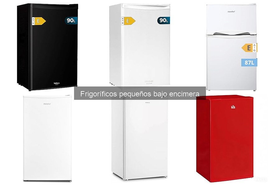 Ofertas y precios de frigoríficos pequeños bajo encimera