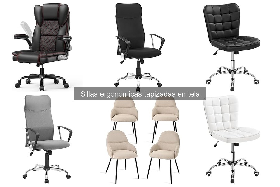 Ofertas y precios de sillas ergonómicas tapizadas en tela