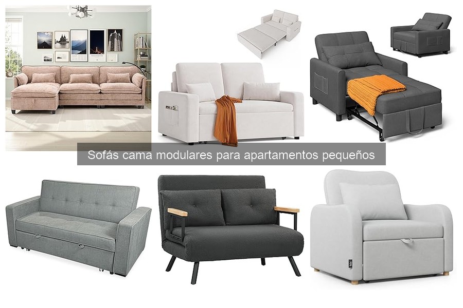 Ofertas y precios de sofás cama modulares para apartamentos