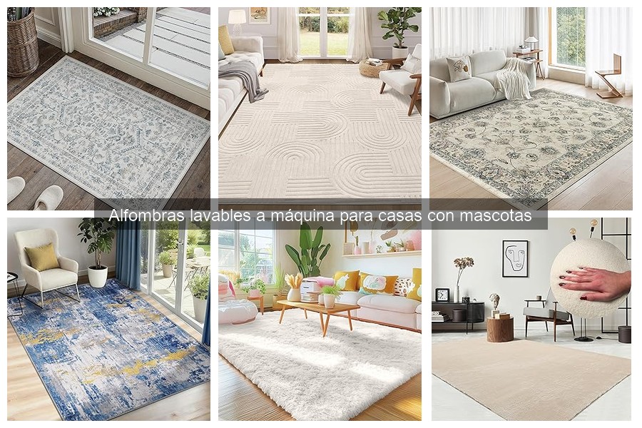 Opiniones sobre alfombras lavables para casas con mascotas