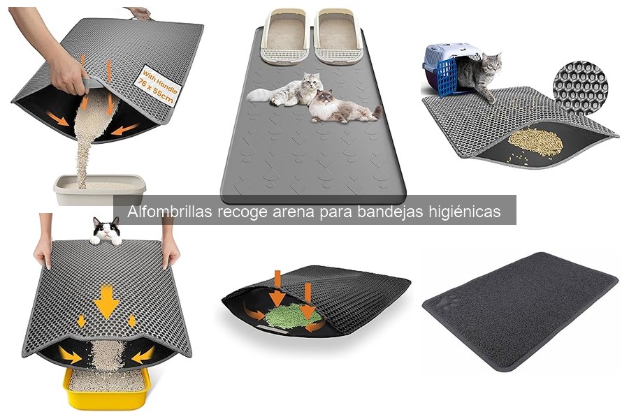 Opiniones sobre alfombrillas recoge arena para gatos