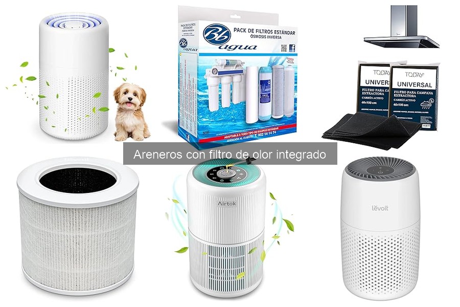 Opiniones sobre areneros con filtro de olor: marcas destacadas