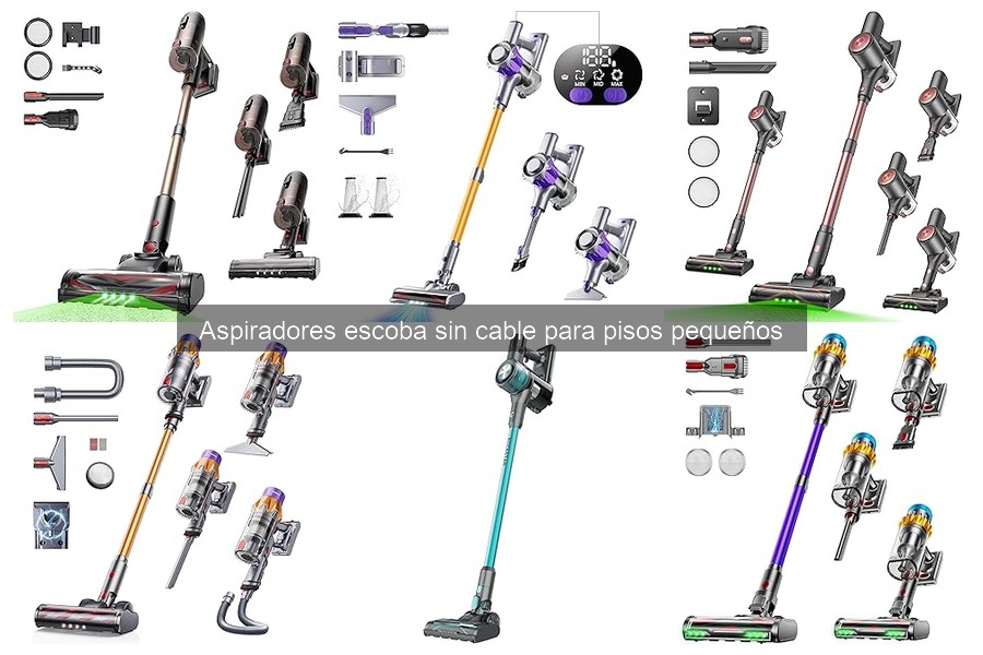 Opiniones sobre Aspiradores Escoba sin Cable para Pisos Pequeños