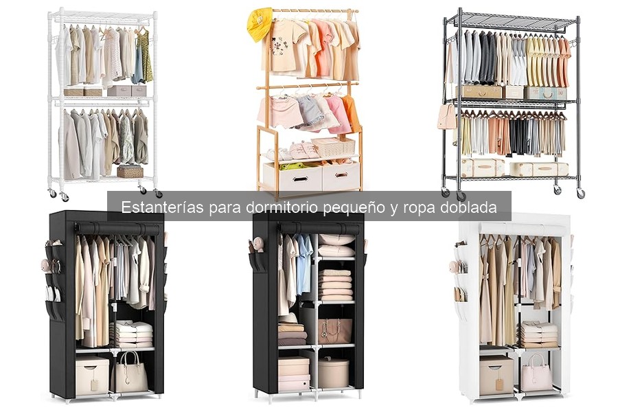 Opiniones sobre estanterías plegables para habitaciones pequeñas