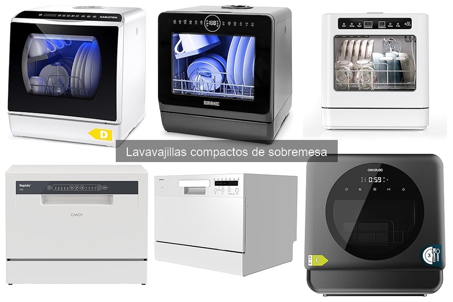 Opiniones sobre lavavajillas compactos de sobremesa