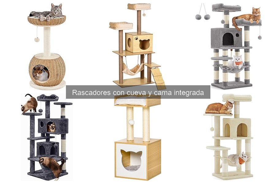 Opiniones sobre rascadores con cueva y cama integrada